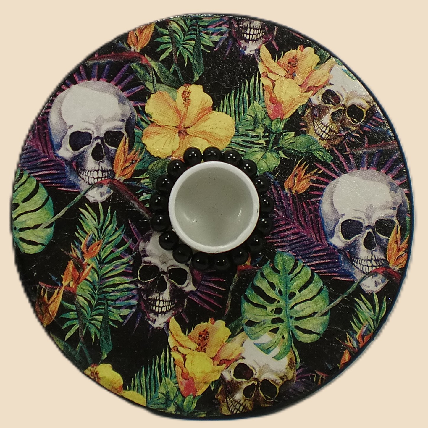 Flaskdekoration  Vinflaska Blomvas